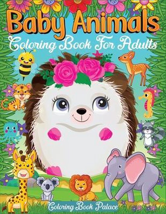 Baby Animals Coloring Book Baby Animals Coloring Book for Adults, Coloring Book...