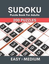 Sudoku Puzzle Book For Adults Easy To Medium