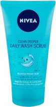 Nivea - Clean Deeper Daily Wash Scrub - 150ml