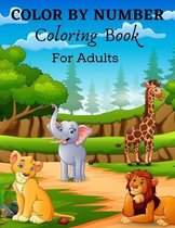 Color By Number Coloring Book For Adults