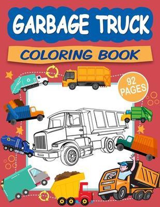 Garbage Truck Coloring Book, Purple Riverr 9798739010193 Boeken