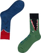 Binkie Socks Box | 2 paar Sokken Jongens & Heren |Monster Sokken | Maat 43-46