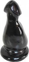 XXLTOYS - Clovis - XXL Dildo - Inbrenglengte 18 X 8 cm - Black - Uniek Design Realistische Dildo – Stevige Dildo – voor Diehards only - Made in Europe
