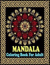 Mandala coloring Book For adult