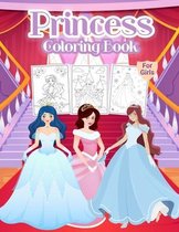 Princess Coloring Book For Girls