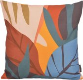 Color Leaves Kussenhoes | Outdoor / Buiten | Katoen / Polyester | 45 x 45 cm