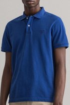 Gant Summer Pique Rugger Poloshirt - Mannen - blauw