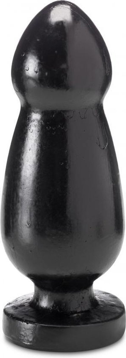 Goedkoopste XXLTOYS - Sascha - XXL Plug - Inbrenglengte 20 X 7.5 cm - Black - Uniek design Buttplug - Stevige Anaal plug - Made in Europe