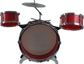 Drumstel Rood, Drumset, Drummen, Drummer