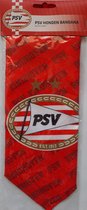 PSV honden bandana - rood 62x44cm - halsdoek voor dieren