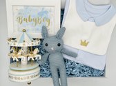 Especialina - Carousel Baby Boy Box - Baby Cadeau - Geschenkset - Kraamcadeau - Babyshower - Cadea - Baby - Jongen - Newborn - It's a boy
