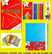 Knutselpakket - kinderen - kleuren - vouwen - knutselpapier
