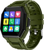 Belesy® OCTA - Smartwatch Dames - Smartwatch Heren - Horloge - 1.54 inch - Kleurenscherm - Stappenteller - Bloeddruk - Hartslag - 250+ wijzerplaten - Maak je eigen wijzerplaat - Ku