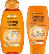 Garnier Loving Blends Argan & Camelia Shampoo & Conditioner Pakket