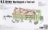 AFV-Club U.S. Army Workbench & Tool Set + Ammo by Mig lijm