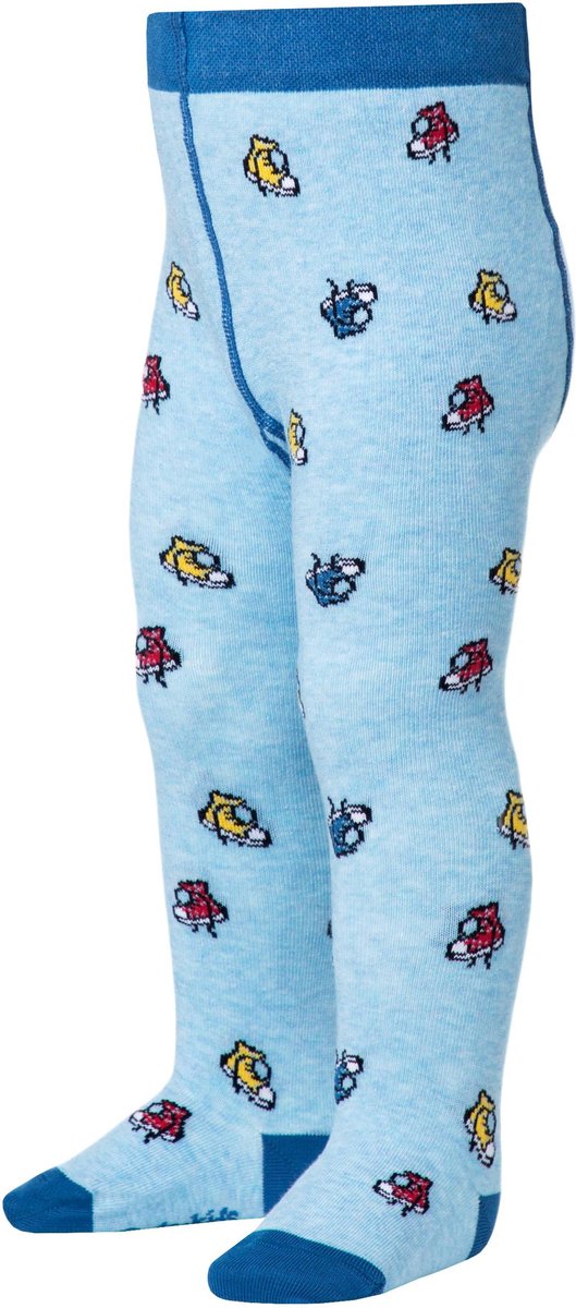 Babymaillot leuk patroon, ster, blauw, maat 80-86 (zoollengte14 cm).