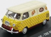 Fiat 600 Furgone Van Tre Rossi 1957 Ivoor