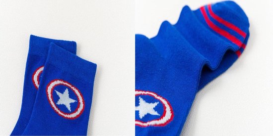 Kindersokken-Superhelden Marvel-5 Paar/XLarge-5-6 Jaar/Schoenmaat 29-31 |  bol.com