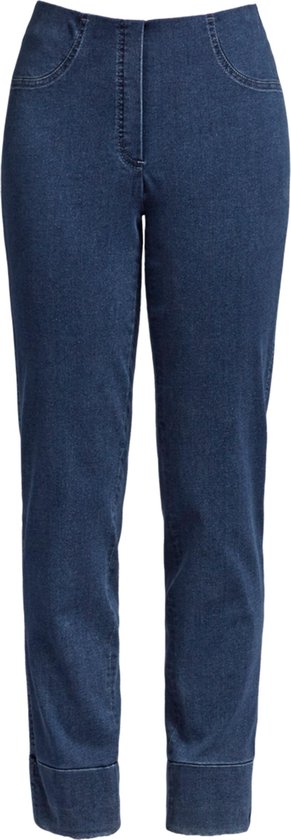 Robell Bella 09 Dames Comfort Jeans 7/8 Lengte - Jeans Blauw - EU50 |  bol.com