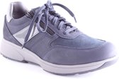 Xsensible Stretchwalker Tokio lage blauwe sneaker maat 43