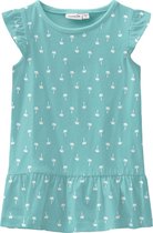 Name it jurk - blauw - NMFvida - maat 86