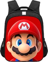 Super Mario Hoofd Rood tekening rugzak- Kinderrugzak rugtas- Schooltas jongens meisjes