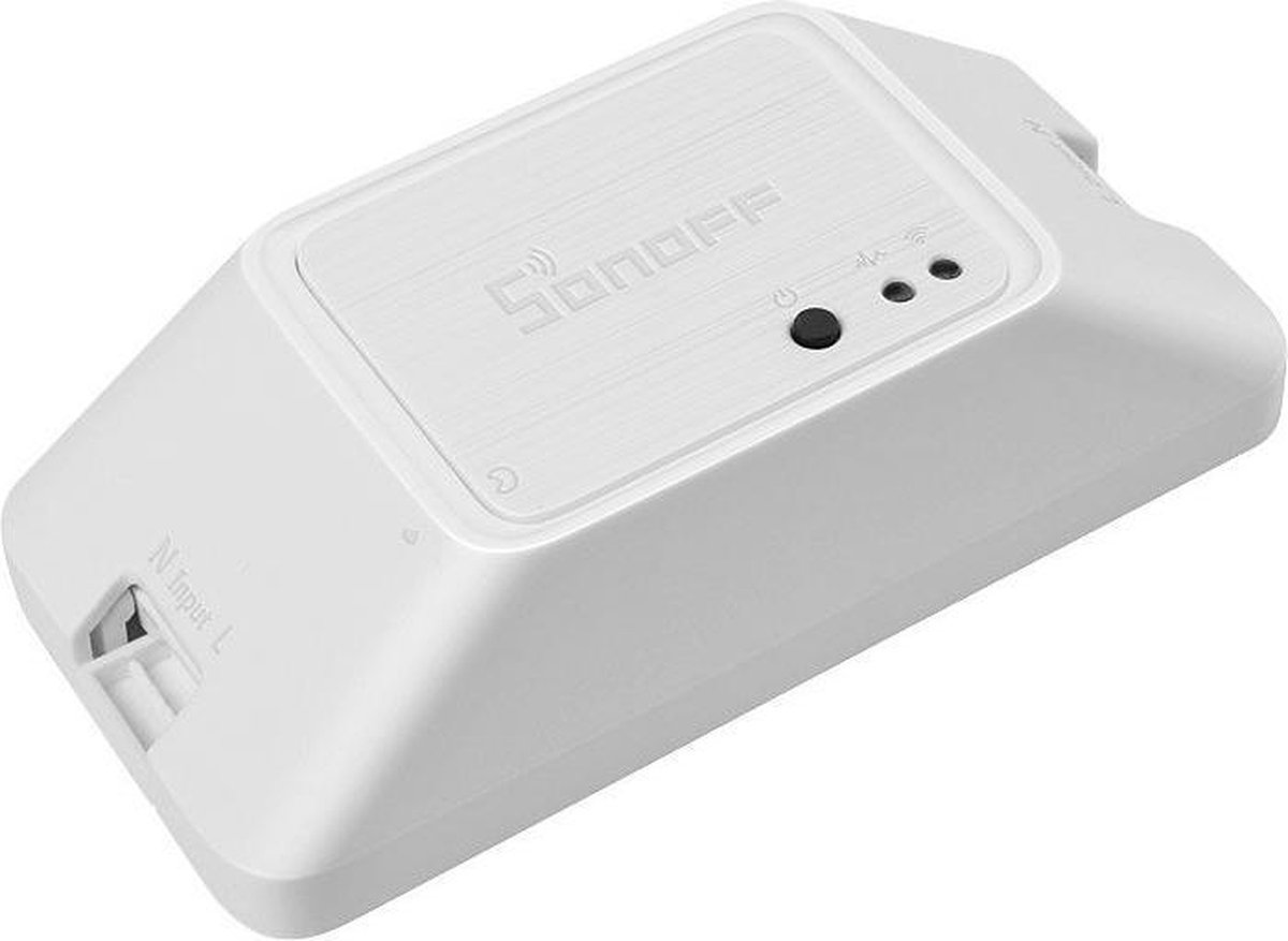 Sonoff RFR3 DIY draadloze slimme schakelaar Wi-Fi 433 MHz RF wit