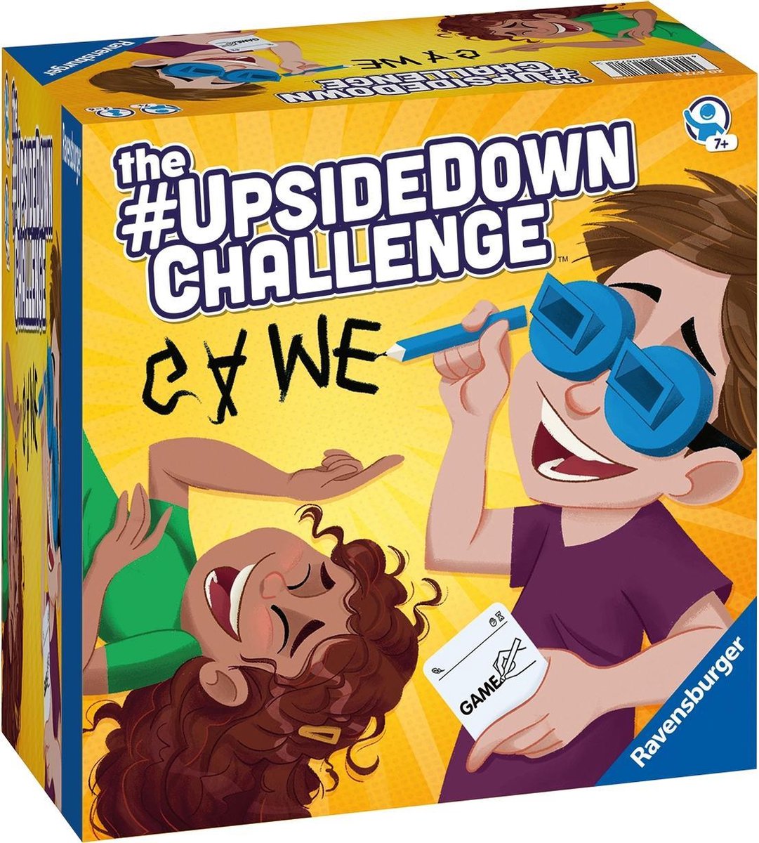 hersenen Uitsteken kussen Ravensburger Upside Down Challenge - Actiespel | Games | bol.com