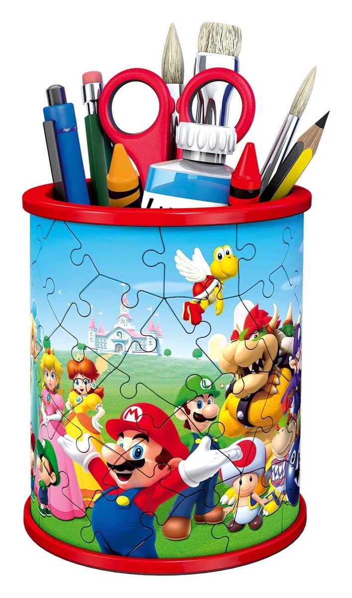 Ravensburger Pennenbak Super Mario - Puzzel - 54 stukjes - Vanaf 7 jaar — afbeelding 4