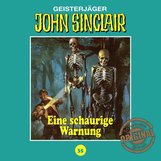 John Sinclair, Tonstudio Braun, Folge 35: Ein schaurige Warn ... - cover