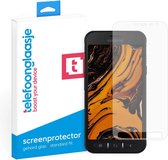 Telefoonglaasje Screenprotectors - Geschikt voor Samsung Galaxy Xcover 4s - Case Friendly - Gehard Glas Screenprotector - Geschikt voor Samsung Galaxy Xcover 4s - Beschermglas