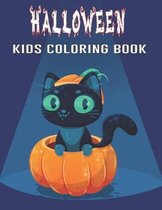 Halloween Kids Coloring Book