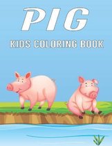 Pig Kids Coloring Book