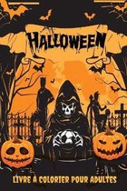 Halloween Livre a Colorier Pour Adultes