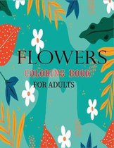 Flowers Coloring Book for Adults