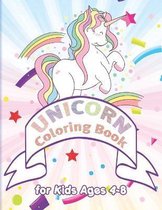 Unicorn Coloring Book for Kids Ages 4-8