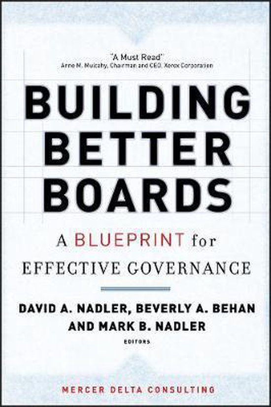 Building Better Boards 9780787981808 Nadler Boeken