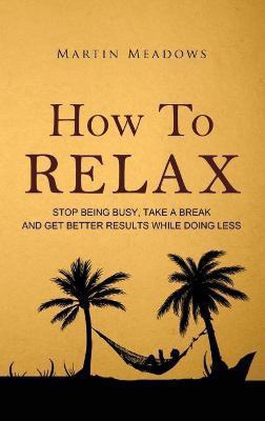 How to Relax - cover