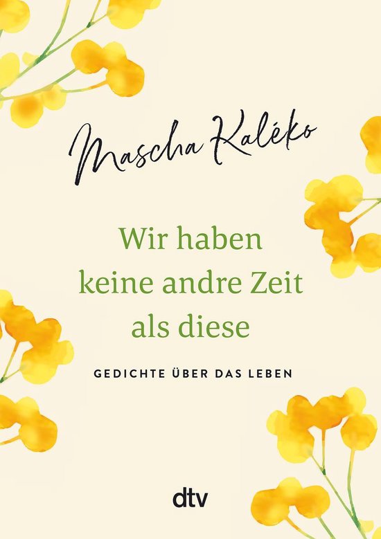 Wir haben keine andre Zeit als diese - cover