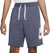 Nike Nike Sportswear Alumni Sportbroek - Maat S  - Mannen - blauw - wit