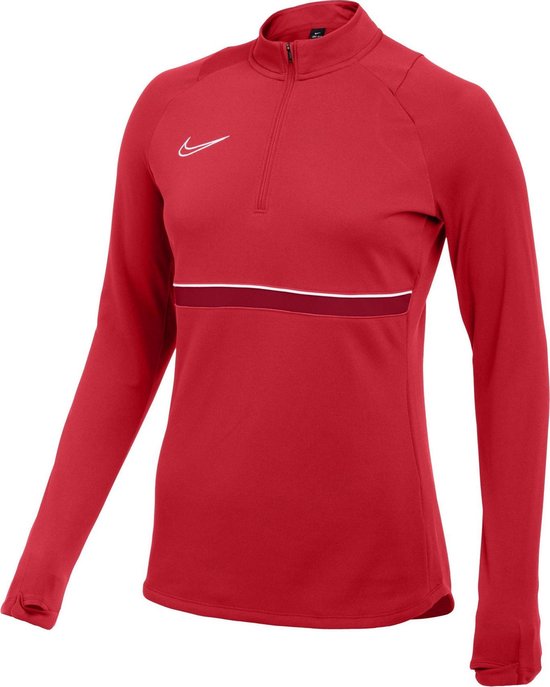 Nike Academy 21 Sporttrui - Maat XL  - Vrouwen - rood/wit