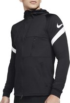 Nike Nike Strike 21 FZ Hooded Sportjas - Maat L  - Mannen - zwart - wit