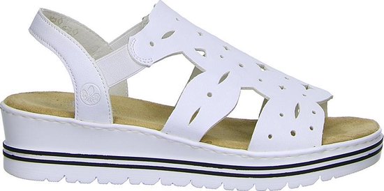 RIEKER V5857-80 Sandaal wit maat 36 | bol.com