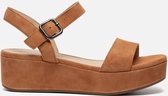 Ecco Elevate sandalen cognac - Maat 37