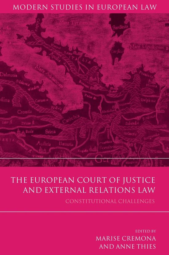 Modern Studies in European Law - The European Court of Justi ... - cover