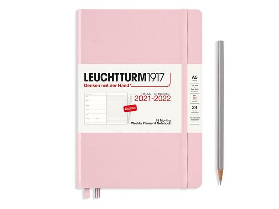 Leuchtturm - Agenda en Notities - - Weekplanner - 18 maanden A5 - 14,5 x... | bol.com