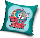 Tom and Jerry - Sierkussen Kussen 40 x 40 cm (inclusief vulling met ritssluiting)