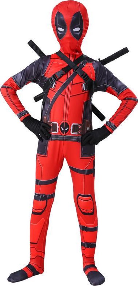 duif Republiek waterval WiseGoods Premium Deadpool Verkleedpak - Kostuum - Verkleedkleding voor  Kinderen -... | bol.com