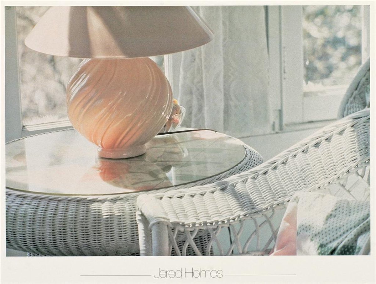 Catch Projecten Poster - Wicker Porch - Jered Holmes - Kleur - Fotografie - Jaren 80 Zwart/Wit