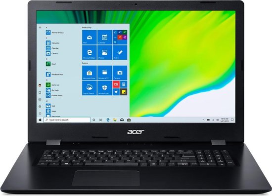 Aspire 3 Pro A317-52-32T5 - 17.3i HD/i3-1005G1/8GB/256GB SSD/Intel UHD Graphics/No ODD/Wi-Fi 5 AC + BT 4.0/Win10 Pro/Qwerty/Black Aspire 3 Pro A317-52-32T5 - 17.3i HD/i3-1005G1/8GB/256GB SSD/Intel UHD Graphics/No ODD/Wi-Fi 5 AC + BT 4.0/Win10 Pro/Qwerty/Black